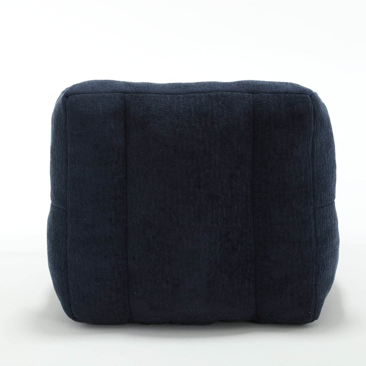 Velvet Memory Foam Indoor Bean Bag Chair With Ottoman - Restalyn - Sleep Galleria