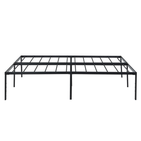 Heavy Duty Queen Metal Bed Frame With Reinforced Slats - Restanew - Sleep Galleria