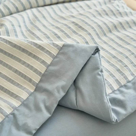 Mugwort Fibre Jacquard Summer Cotton Quilt Blanket - Restanew - Sleep Galleria