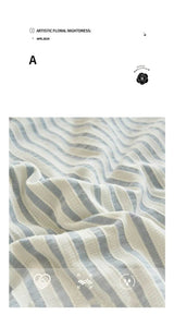 Mugwort Fibre Jacquard Summer Cotton Quilt Blanket - Restanew - Sleep Galleria