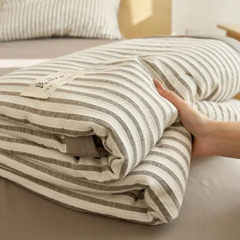 Mugwort Fibre Jacquard Summer Cotton Quilt Blanket - Restanew - Sleep Galleria