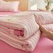 Mugwort Fibre Jacquard Summer Cotton Quilt Blanket - Restanew - Sleep Galleria