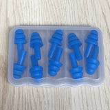 Pack Of 5 Soft Silicone Waterproof Swimming Earplugs - Restanew - Sleep Galleria