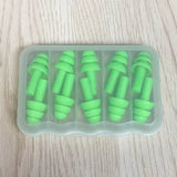 Pack Of 5 Soft Silicone Waterproof Swimming Earplugs - Restanew - Sleep Galleria
