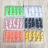 Pack Of 5 Soft Silicone Waterproof Swimming Earplugs - Restanew - Sleep Galleria
