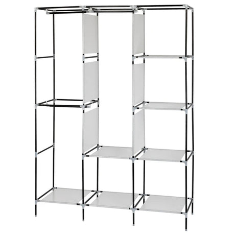 Portable Portable Clothes Closet Wardrobe With Shelves Organizer - Restanew - Sleep Galleria