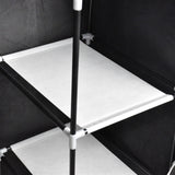 Portable Portable Clothes Closet Wardrobe With Shelves Organizer - Restanew - Sleep Galleria