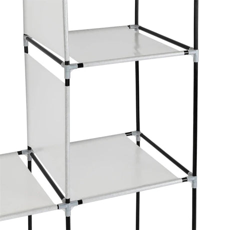 Portable Portable Clothes Closet Wardrobe With Shelves Organizer - Restanew - Sleep Galleria