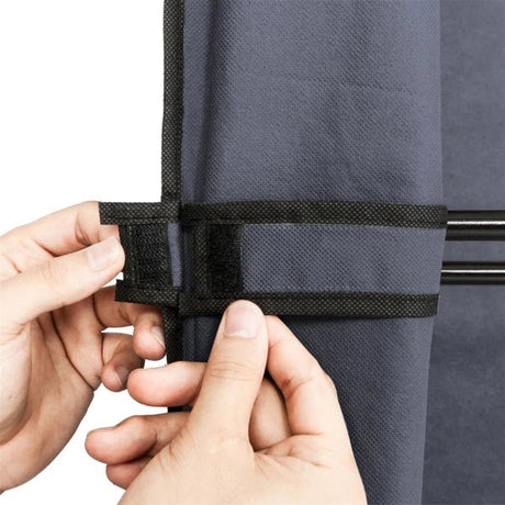 Portable Portable Clothes Closet Wardrobe With Shelves Organizer - Restanew - Sleep Galleria
