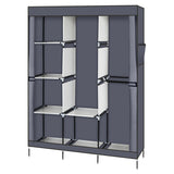 Portable Portable Clothes Closet Wardrobe With Shelves Organizer - Restanew - Sleep Galleria