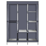Portable Portable Clothes Closet Wardrobe With Shelves Organizer - Restanew - Sleep Galleria