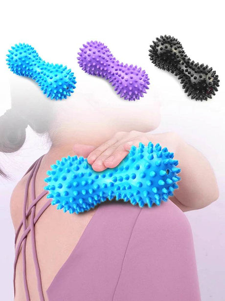 Set Of Hard Spiky Massage Balls For Myofascial Release - Restanew - Sleep Galleria