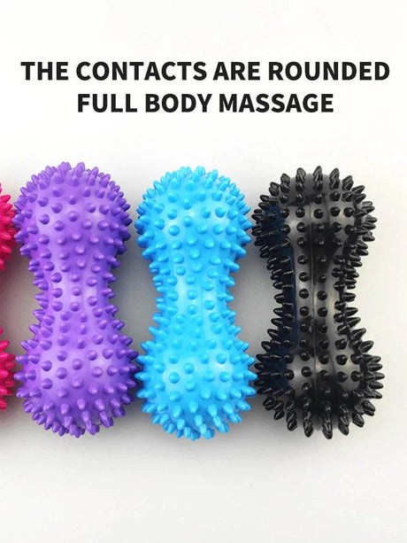Set Of Hard Spiky Massage Balls For Myofascial Release - Restanew - Sleep Galleria