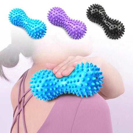 Set Of Hard Spiky Massage Balls For Myofascial Release - Restanew - Sleep Galleria