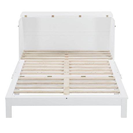 Space-Saving Queen Murphy Bed With Large Drawers - Sleep Galleria