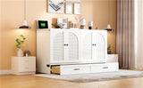 Space-Saving Queen Murphy Bed With Large Drawers - Sleep Galleria