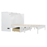 Space-Saving Queen Murphy Bed With Large Drawers - Sleep Galleria