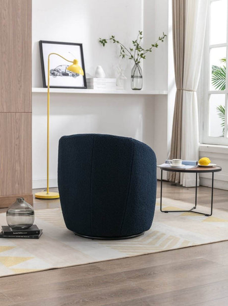 Teddy Fabric Upholstered Swivel Accent Armchair - Sleep Galleria