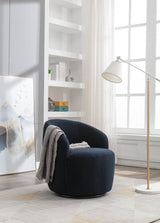 Teddy Fabric Upholstered Swivel Accent Armchair - Sleep Galleria