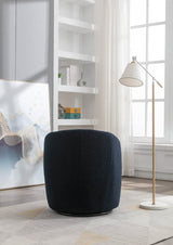 Teddy Fabric Upholstered Swivel Accent Armchair - Sleep Galleria