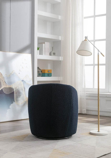 Teddy Fabric Upholstered Swivel Accent Armchair - Sleep Galleria