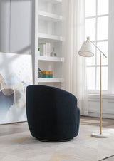 Teddy Fabric Upholstered Swivel Accent Armchair - Sleep Galleria