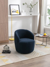 Teddy Fabric Upholstered Swivel Accent Armchair - Sleep Galleria