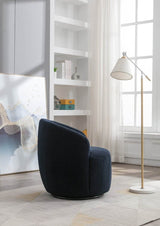 Teddy Fabric Upholstered Swivel Accent Armchair - Sleep Galleria