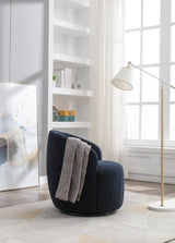 Teddy Fabric Upholstered Swivel Accent Armchair - Sleep Galleria