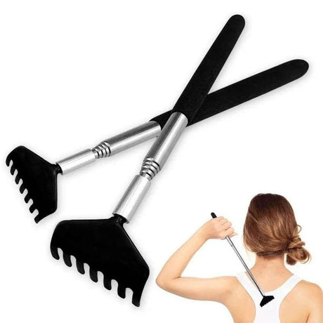 Telescopic Stainless Steel Extendable Back Scratcher Tool - Restanew - Sleep Galleria