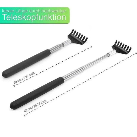 Telescopic Stainless Steel Extendable Back Scratcher Tool - Restanew - Sleep Galleria