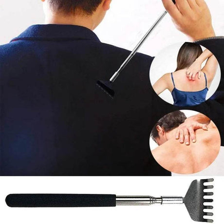Telescopic Stainless Steel Extendable Back Scratcher Tool - Restanew - Sleep Galleria