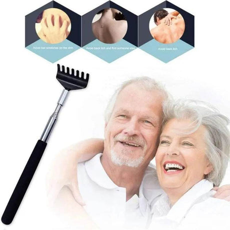 Telescopic Stainless Steel Extendable Back Scratcher Tool - Restanew - Sleep Galleria