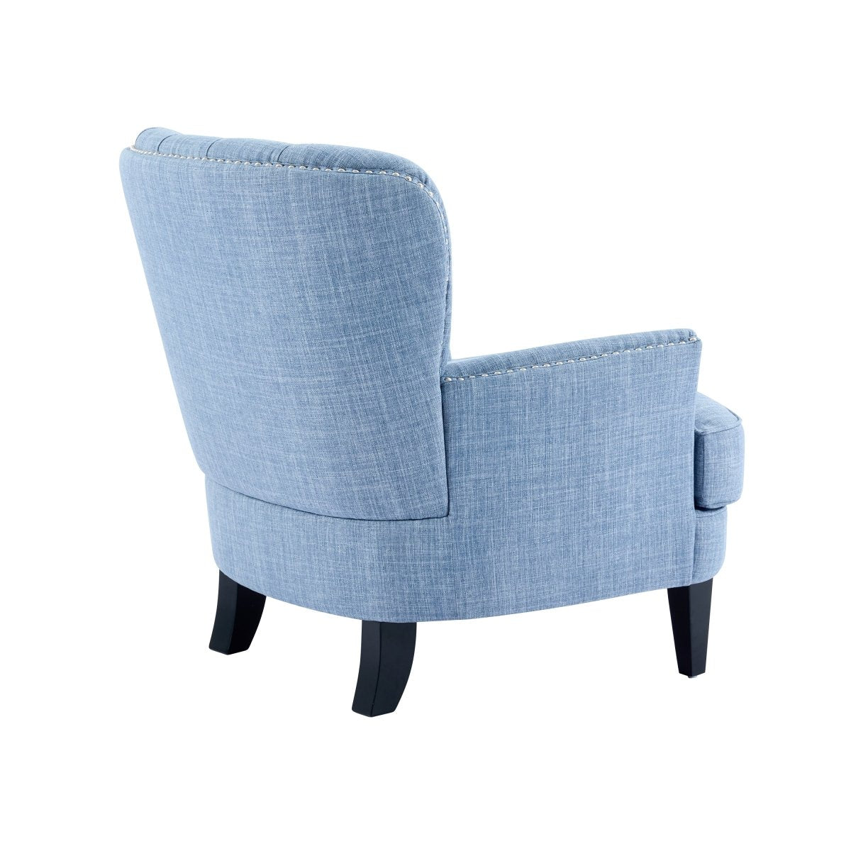 Vintage - Inspired Tufted Nailhead Trim Accent Chair - Restanew - Sleep Galleria