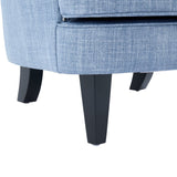 Vintage - Inspired Tufted Nailhead Trim Accent Chair - Restanew - Sleep Galleria