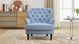 Vintage - Inspired Tufted Nailhead Trim Accent Chair - Restanew - Sleep Galleria