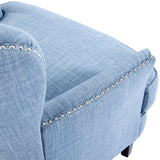 Vintage - Inspired Tufted Nailhead Trim Accent Chair - Restanew - Sleep Galleria