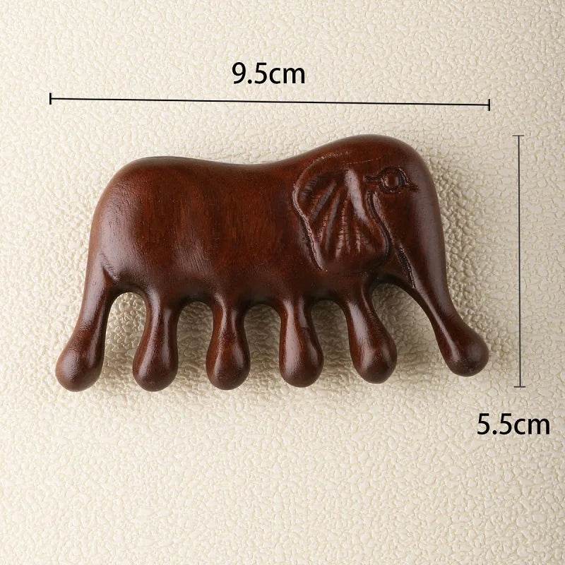 Wooden Scalp Massage Comb Hair Relaxation Tool - Restanew - Sleep Galleria
