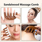 Wooden Scalp Massage Comb Hair Relaxation Tool - Restanew - Sleep Galleria