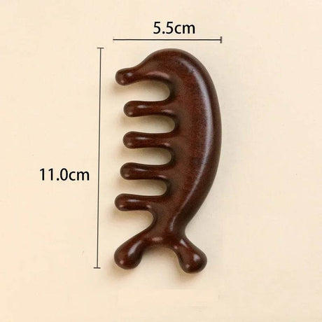Wooden Scalp Massage Comb Hair Relaxation Tool - Restanew - Sleep Galleria