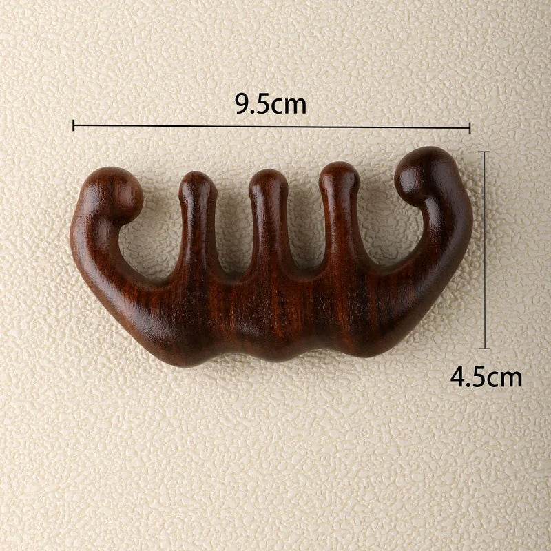 Wooden Scalp Massage Comb Hair Relaxation Tool - Restanew - Sleep Galleria