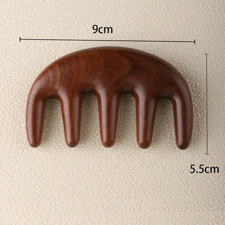Wooden Scalp Massage Comb Hair Relaxation Tool - Restanew - Sleep Galleria