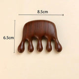 Wooden Scalp Massage Comb Hair Relaxation Tool - Restanew - Sleep Galleria