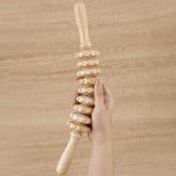 Wooden Trigger Point Therapy Massager Roller Stick - Restanew - Sleep Galleria