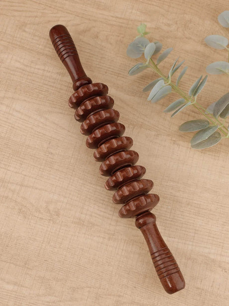 Wooden Trigger Point Therapy Massager Roller Stick - Restanew - Sleep Galleria
