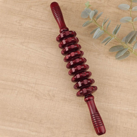 Wooden Trigger Point Therapy Massager Roller Stick - Restanew - Sleep Galleria