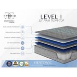 13-Inch Firm Hybrid Cooling Foam Mattress - Sleep Galleria