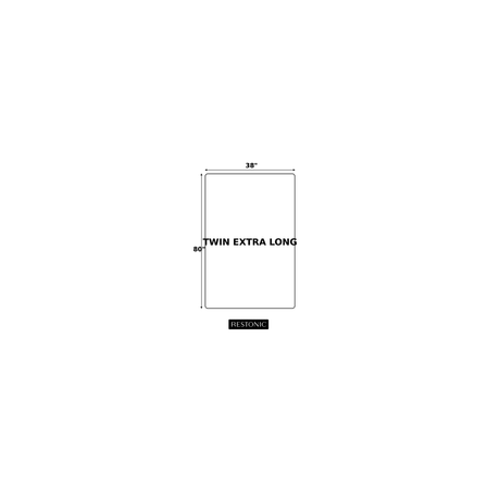 Medium 7-Inch Foam Core Twin XL Mattress - Sleep Galleria