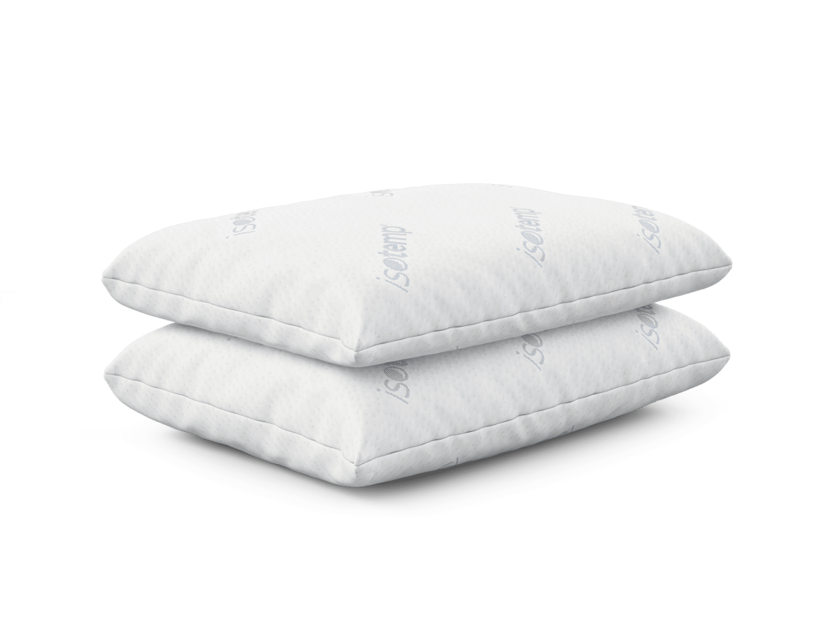 Set Of 2 Cooling Soft ISOTEMP Bed Pillows - Restonic - Sleep Galleria