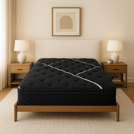Soft 12 - Inch Plush Hybrid Cooling Memory Foam Mattress - Restonic - Sleep Galleria